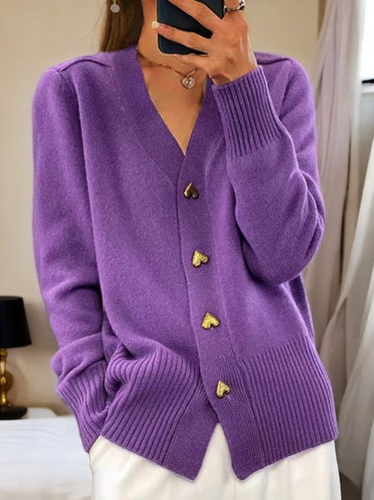 Marij Vest | Dames V-hals vest met vintage look en warme wolmix – Trend 2025