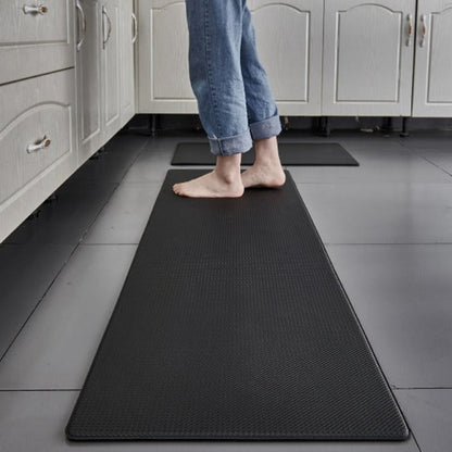 Keukenmat – Zwart PVC, Antislip en Ergonomisch Ontwerp voor Comfort in de Keuken
