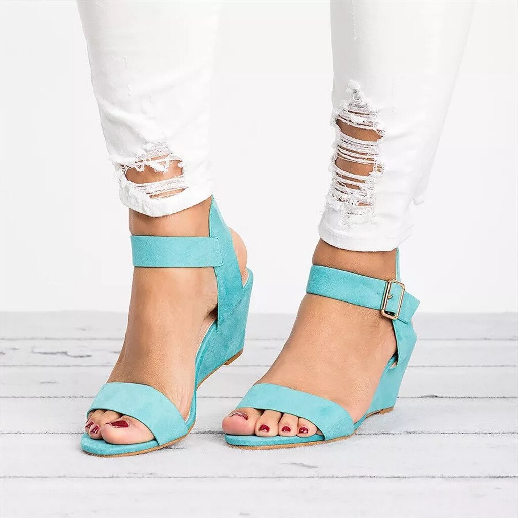 Francisca | Dames Hoge Sleehak Sandalen, Stijlvol en Comfortabel voor de Zomer
