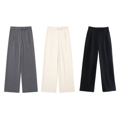 Jolie | Wijde Broek voor Dames met Midden Taille en Elegante Pasvorm