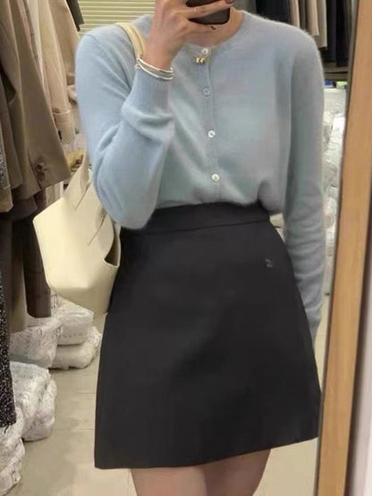 Helene | Dames Gebreid Vest met Gelaagde Look en Ronde Hals – Stijlvol voor Herfst en Winter