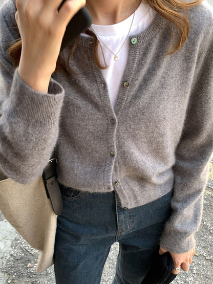 Helene | Dames Gebreid Vest met Gelaagde Look en Ronde Hals – Stijlvol voor Herfst en Winter