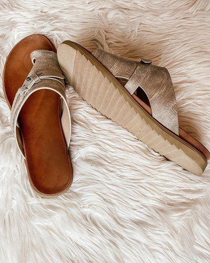 Celine | Dames Sandalen met Platform en Strik – Zomerstijl met Comfort