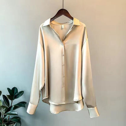 Leontien | Satin Blouse voor Dames – Luxe, Comfort en Stijl