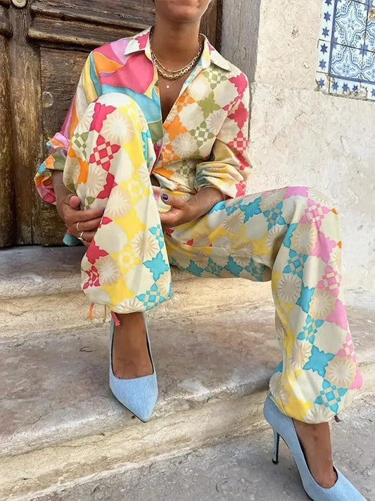 Lavinia | Vrouwelijke Zomerset met Tropische Kleuren en Elegant Design