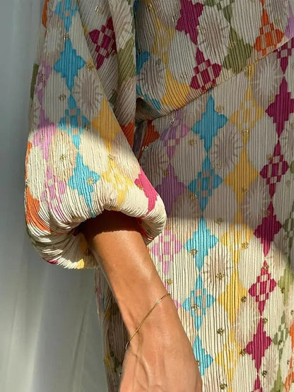 Lavinia | Vrouwelijke Zomerset met Tropische Kleuren en Elegant Design