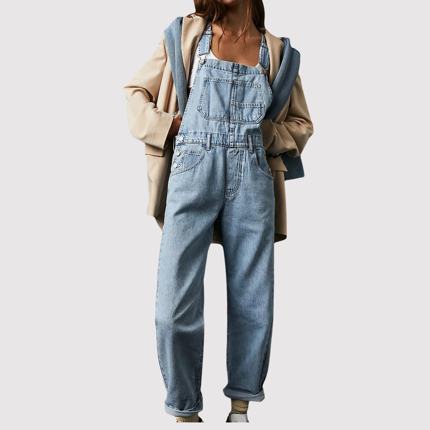 Vilène - Denim Tuinbroek Dames