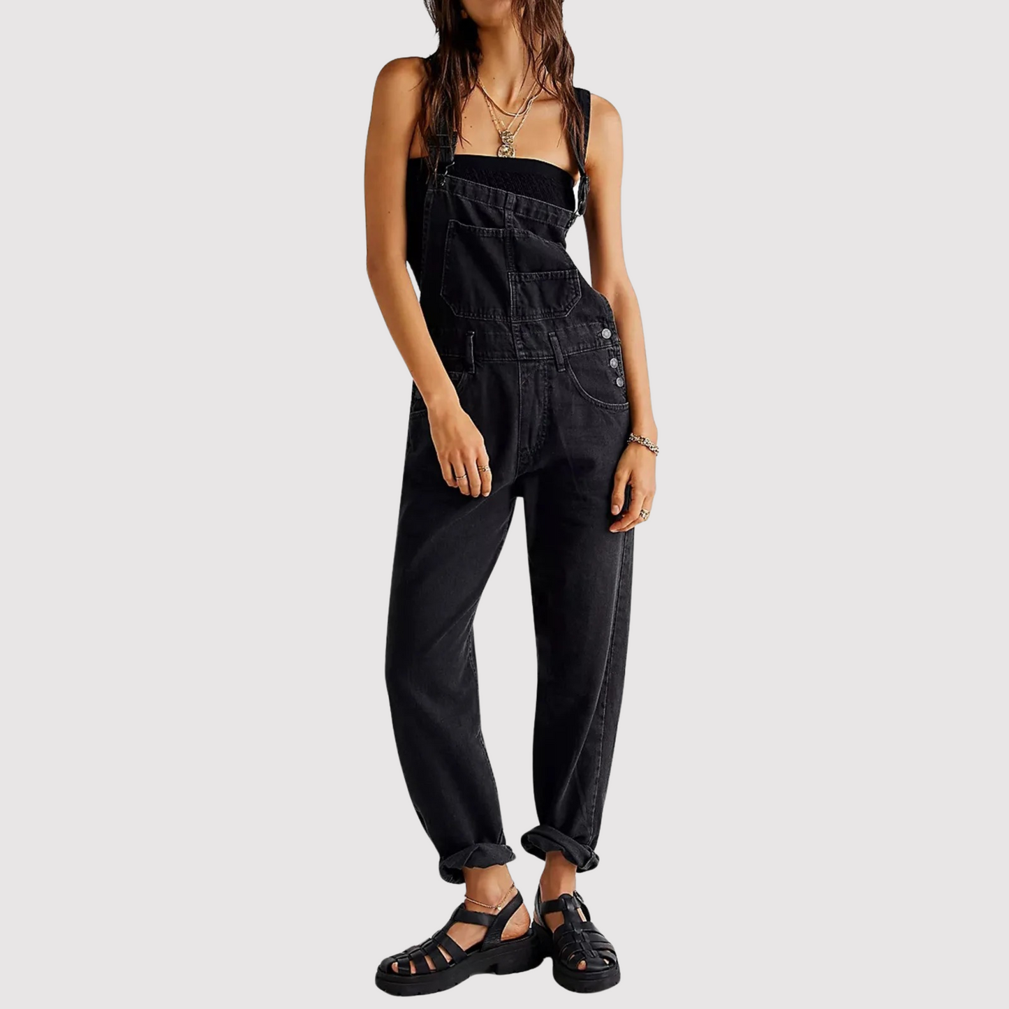 Vilène - Denim Tuinbroek Dames