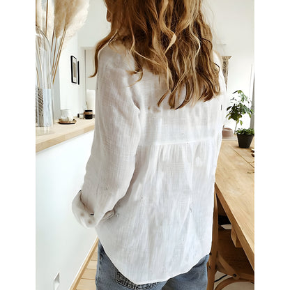 Malou | Dames Blouse – Lichte en Ademend Zomerblouse voor Comfort en Stijl