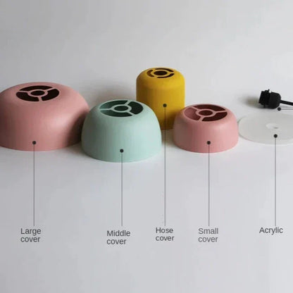Scandinavische Hanglamp – Meerkleurig, Modern Design voor Woonkamer of Eetruimte